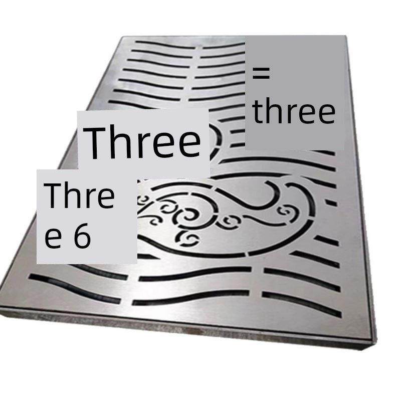 定制304不锈钢格栅雨水格栅缝隙排水沟花园庭院沟下水道盖,基础建材,排水沟槽/盖板,淘宝优惠券,粉丝福利购,淘宝优惠卷