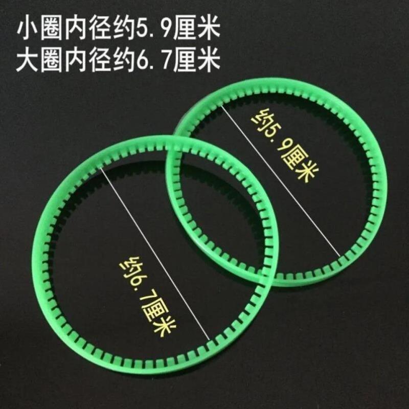T35绿色塑料滚轮压脚圈 TRF1平车白色滚轮压脚圈 滚筒压脚皮革圈