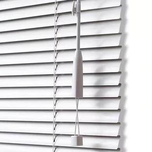 加厚铝合金百叶窗帘一线通遮光遮阳卧室办公室洗手间防水升降窗帘