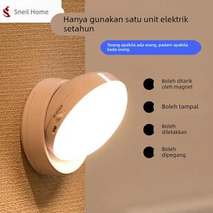 台灯电池款宿舍灯电池款学生宿舍小夜灯电池款可充电式感应LED小