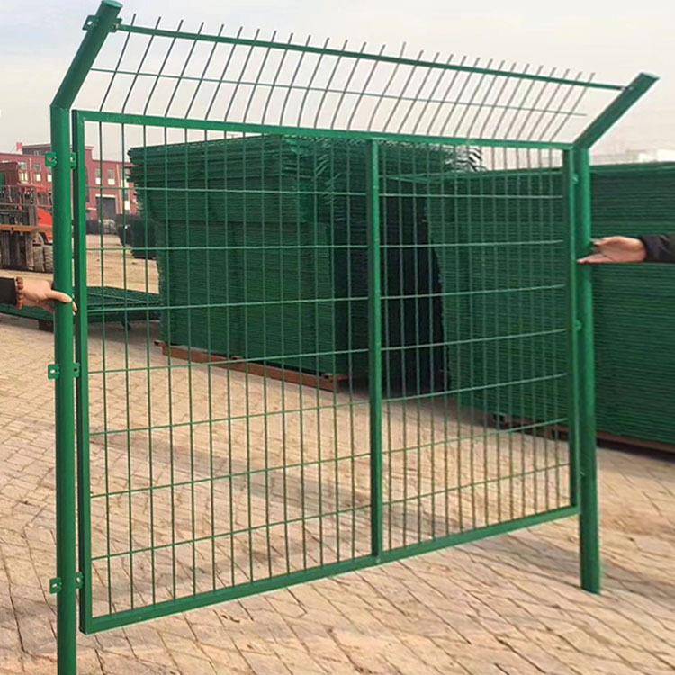 高速公路护栏网框架防护网铁丝网围栏双边丝护栏隔离栅钢丝围栏网