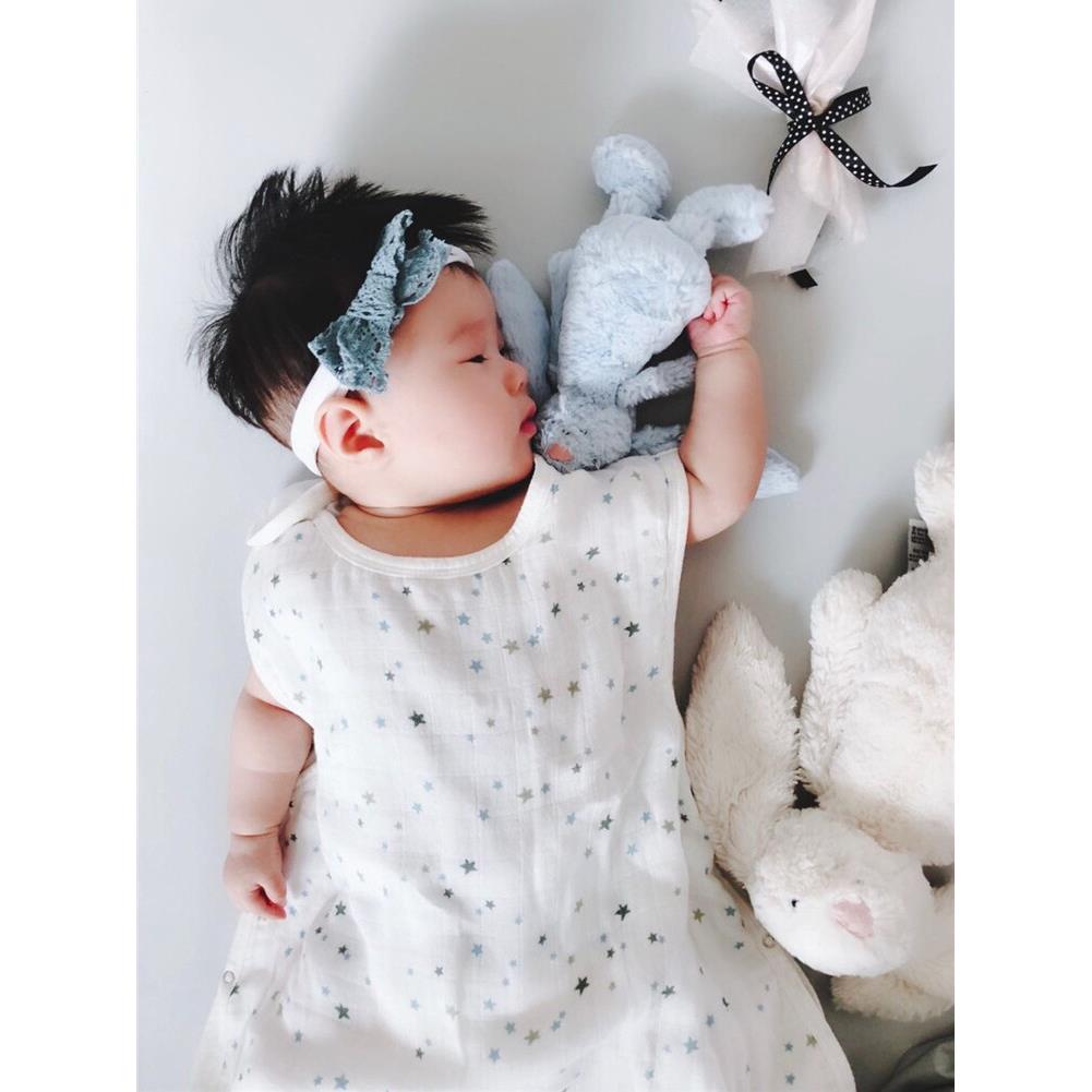 出口平纹春秋四层儿童纱布睡袋，婴儿竹棉背心式婴儿劈腿防踢被