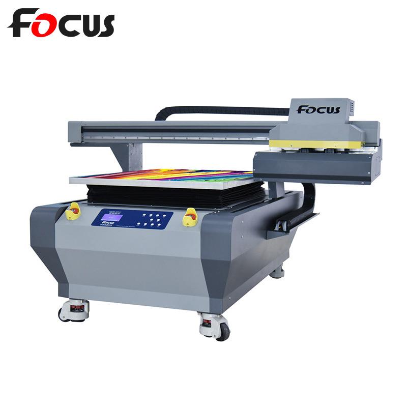 热款创业自动3D浮雕光油效果万能UV平板打印机