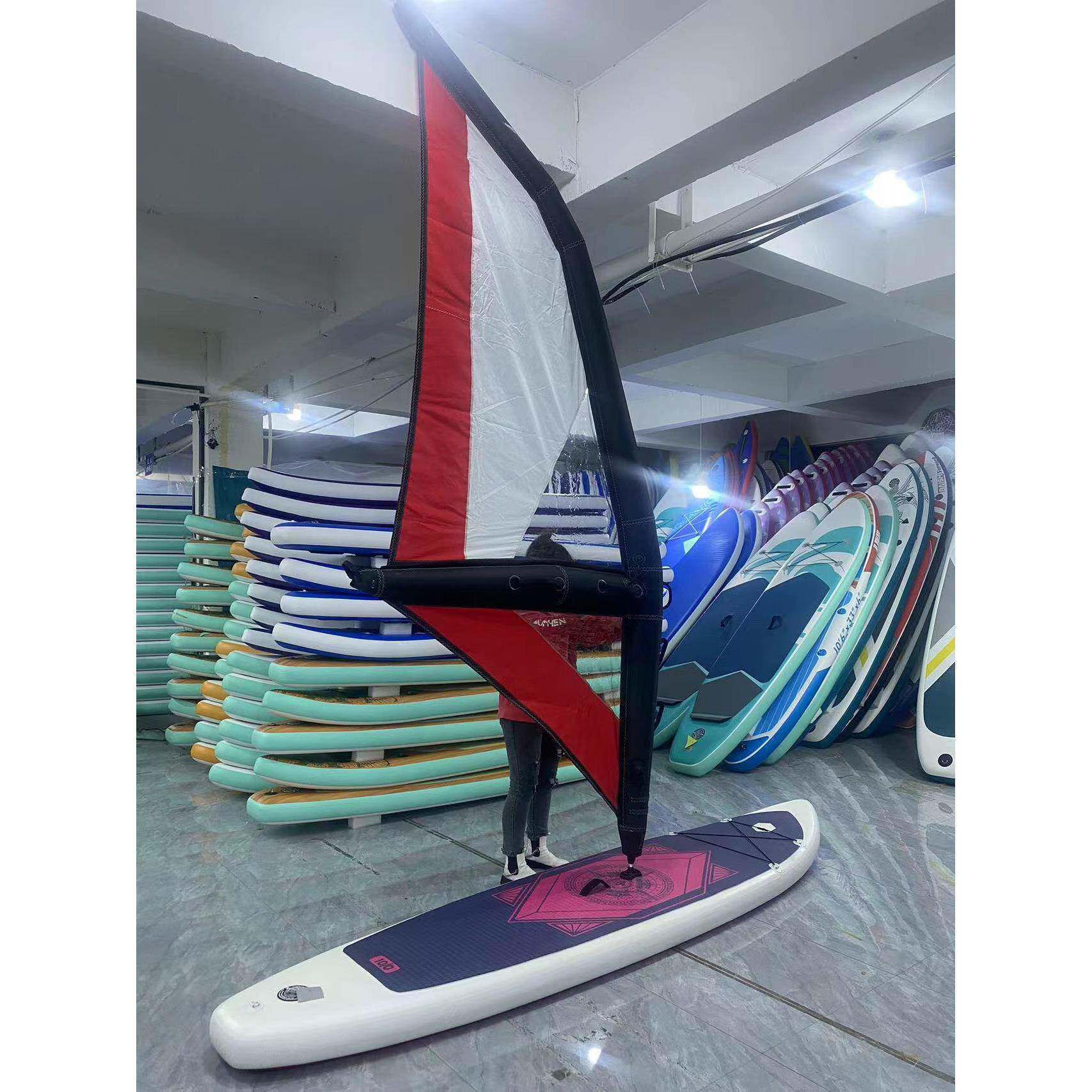 源头工厂sup桨板充气板硬体冲浪帆板冲浪风帆学习帆竞速帆帆面全