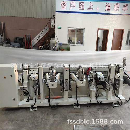 全自动铣边砂边机1X2S2D2P全自动直线砂边机木工机械设备铣边