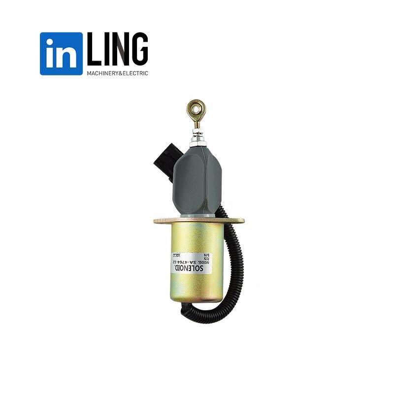 厂家发货SA-4764发电机配件挖掘机配件熄火电磁阀12V/24V,电子元器件市场,电机/马达,淘宝优惠券,粉丝福利购,淘宝优惠卷