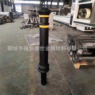广州荔湾区球墨铸铁元宝柱反光铸铁止车柱人行道隔离桩广场阻车柱