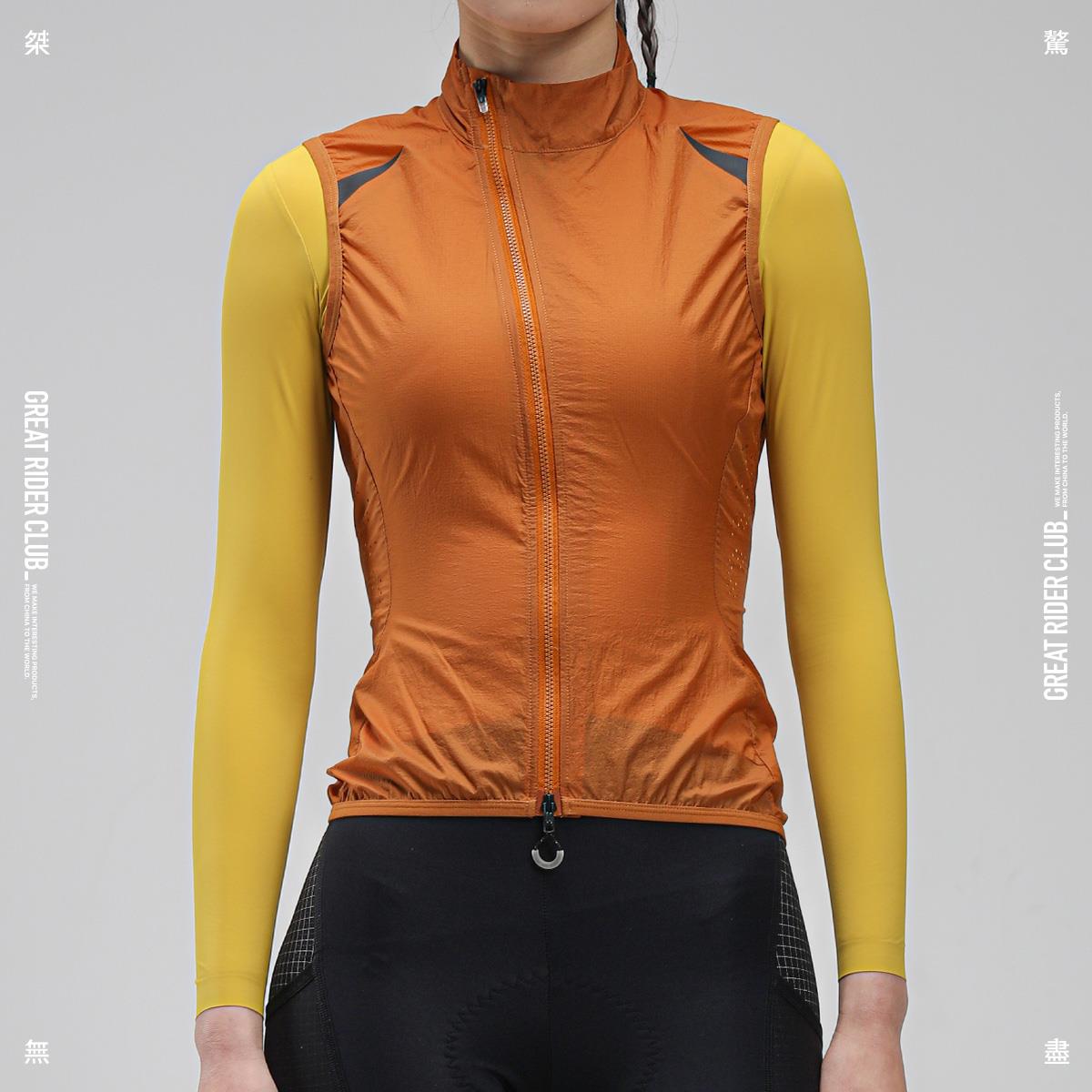 GRC桀骜无尽春夏新款TECH上衣防水耐磨透气公路自行车骑行马甲女