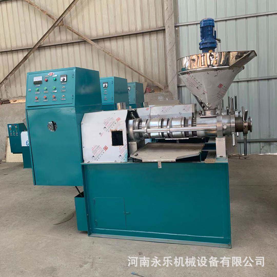 油菜籽花生核桃多功能榨油机100型螺旋榨油机厂家全自动榨油机