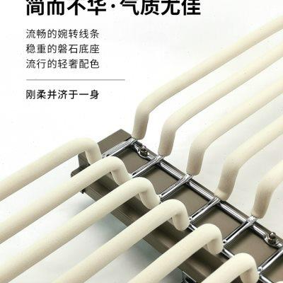 衣柜内置裤抽多功能双排顶装抽屉式侧装伸缩阻尼裤架家用五金配件