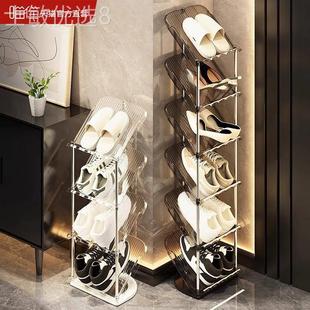 简易鞋 子收纳神器37 架家用门口拖鞋 多层小型入户门后极窄鞋
