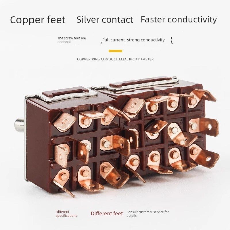 拨动开关6针3速1021T/132w2/1321/双速动力摇杆拨动开关焊接插入