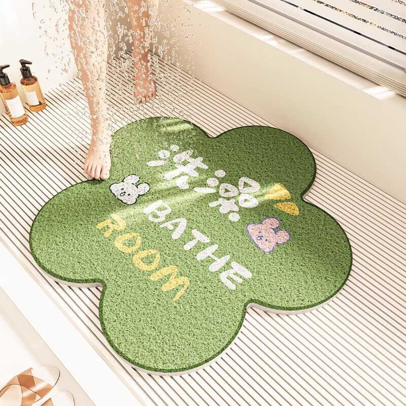 浴室防滑地垫淋浴房洗澡间防摔y脚垫厕所卫生间家用儿童地台镂空