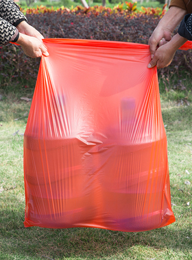 分类大号垃圾袋加j厚厨房红色蓝色绿色灰色60物业80环卫90酒店商