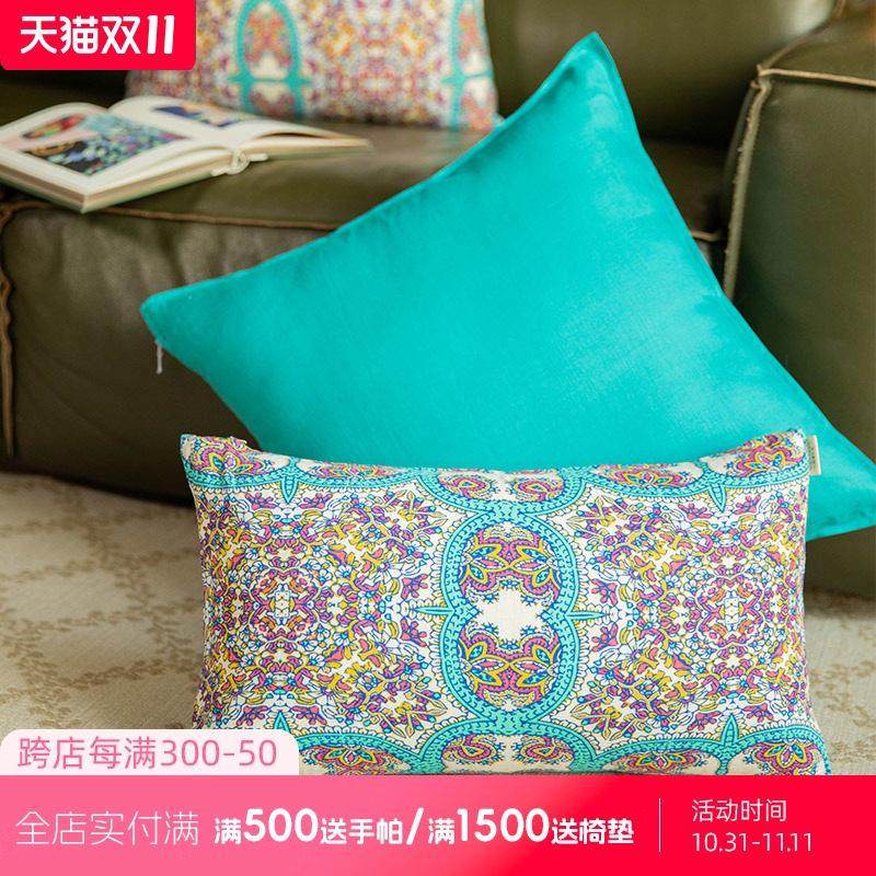 阳春小镇沙发靠包抱枕客厅轻奢高级感高端靠垫靠枕结婚腰枕欧式