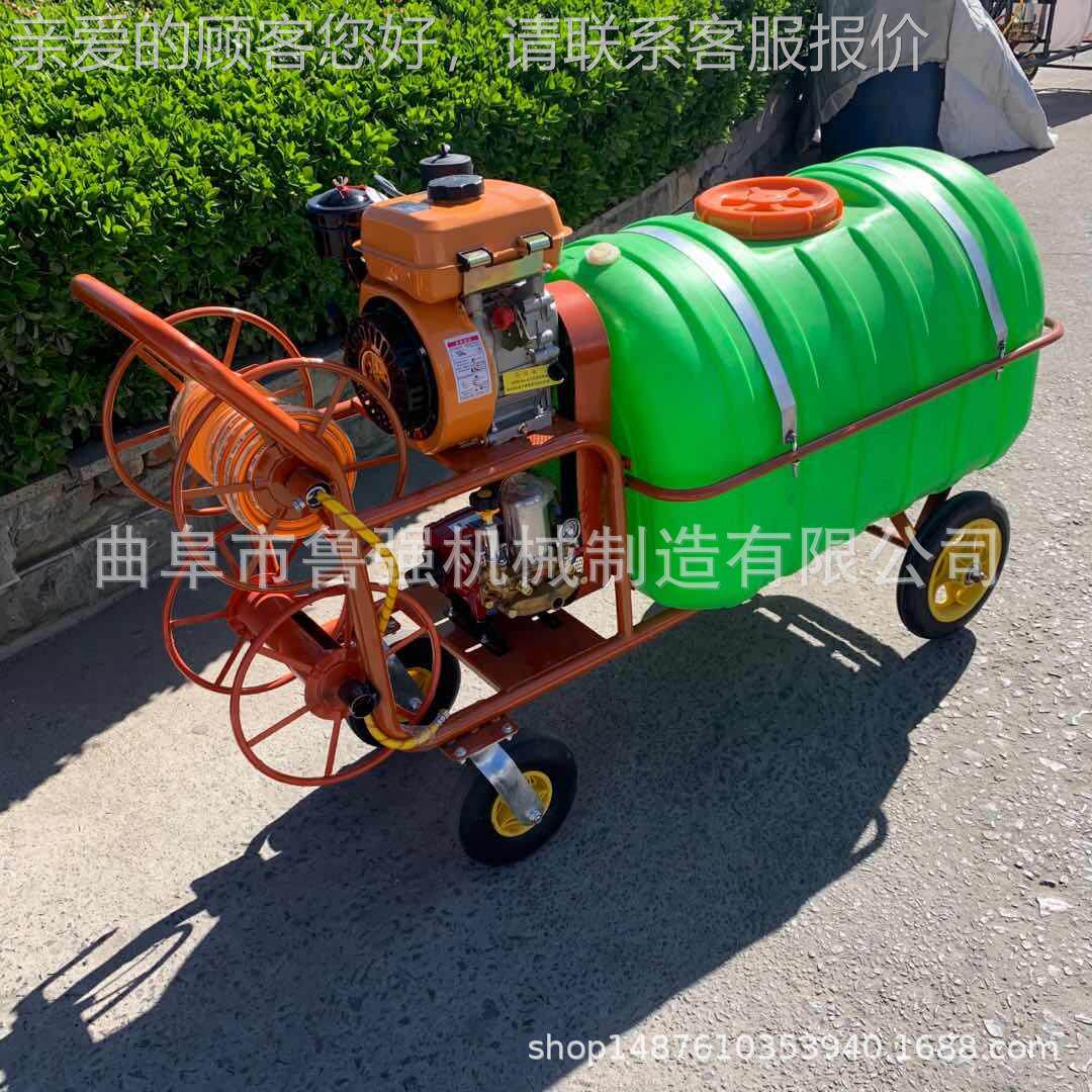 冲机程拉管式喷药 树木猪圈消毒 大功率机842消毒四打药机