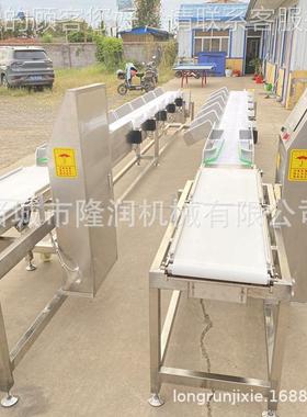 冷冻带鲅分鱼重量选机VFY大姜称重分鱼级机 高精度高 速度称重筛