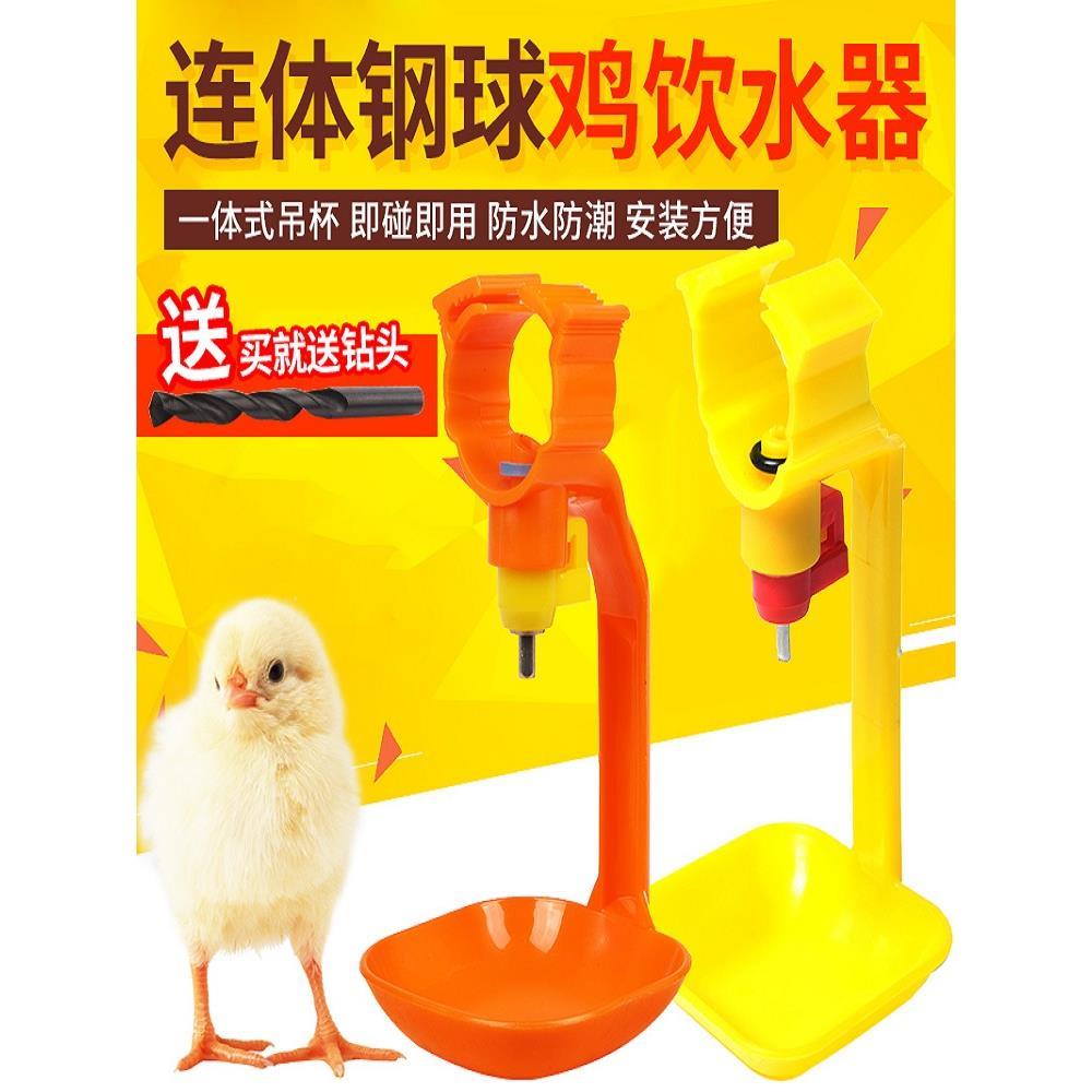 （50个）鸡自动饮水器养鸭鹅用乳头式钢球连体饮水器喂鸡喝水神器