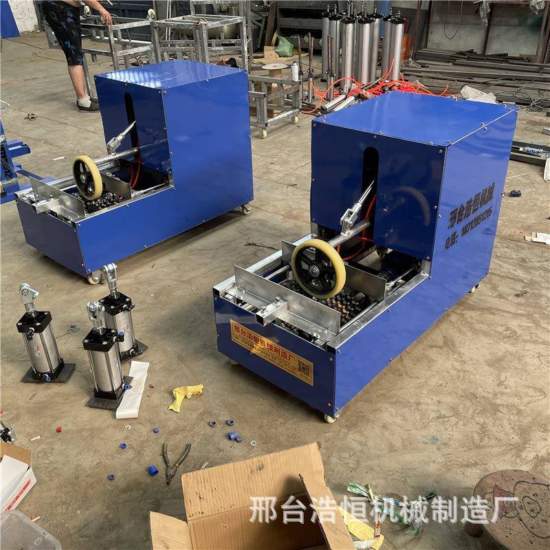 新型轮胎切割机切条机双刀切圈机废旧轮胎全自动双面割胎机