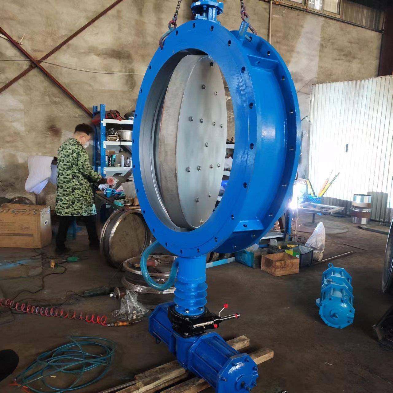 气动水冷蝶阀DT641-2.5C手动/气动耐高温水冷蝶阀,五金/工具,蝶阀,淘宝优惠券,粉丝福利购,淘宝优惠卷