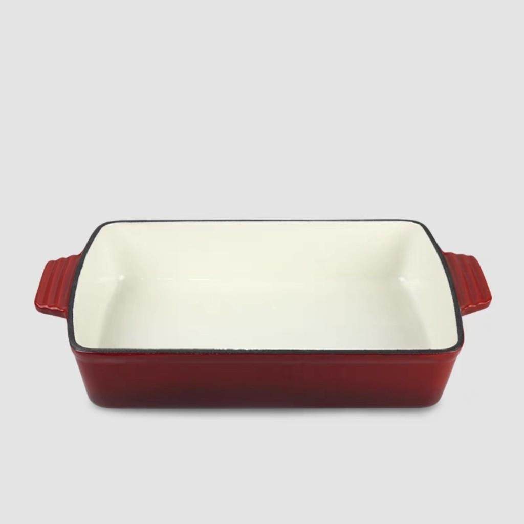 铸铁长方形烤盘珐琅锅炖锅煎肉盘摆盘芝士盘饭店西餐平底加厚保温,厨房/烹饪用具,炖锅/炖煲/汤煲,淘宝优惠券,粉丝福利购,淘宝优惠卷