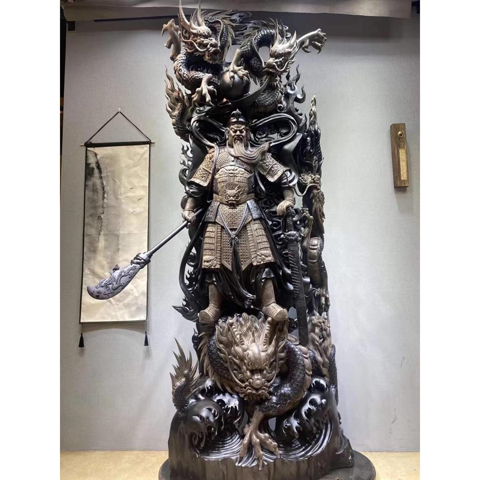 根雕木雕摆件人物关公弥勒佛像观音财神山水花鸟龙凤崖柏送礼家居