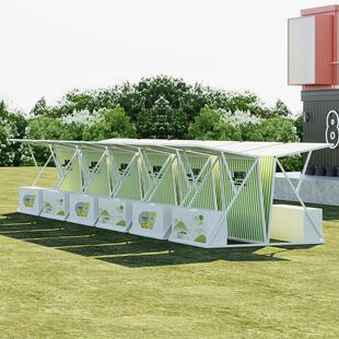 网红户外夜市广场摆摊架集市节日活动摊位展示架商场摆摊售卖花车