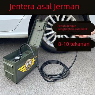 车载充气泵12V双缸高压大功率打气泵汽车农用货车轮胎SUV越野车用