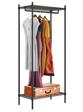 女生卧室裙子挂衣架宿舍连衣裙组合衣架长款凤衣简约现代黑色衣帽