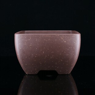 中号高档精品名家老艺人朱永南高四方铺砂刺柏赤松榆树紫砂盆景盆