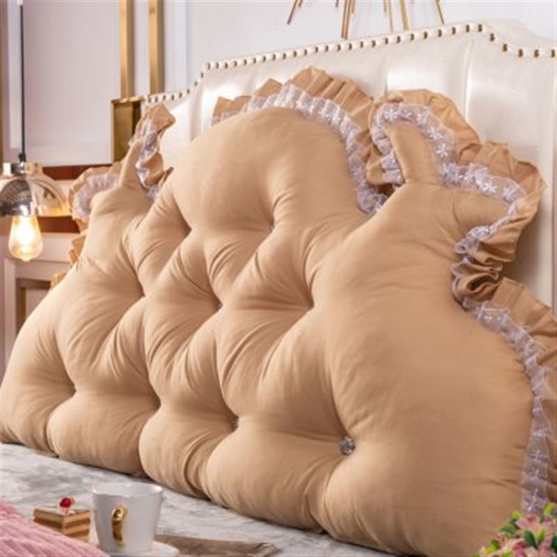 床上长靠枕公主床头靠靠t枕芯榻榻米床头软包铁床靠背宿舍大靠背