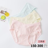 300斤可穿纯棉孕妇晚期高弹孕妇内裤 新品 200斤 大码 孕妇低腰内裤