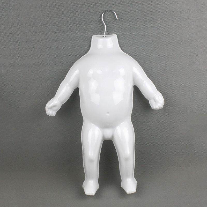 5片带手带脚小孩模特片儿童套装衣架婴幼儿服装模展示道具人偶