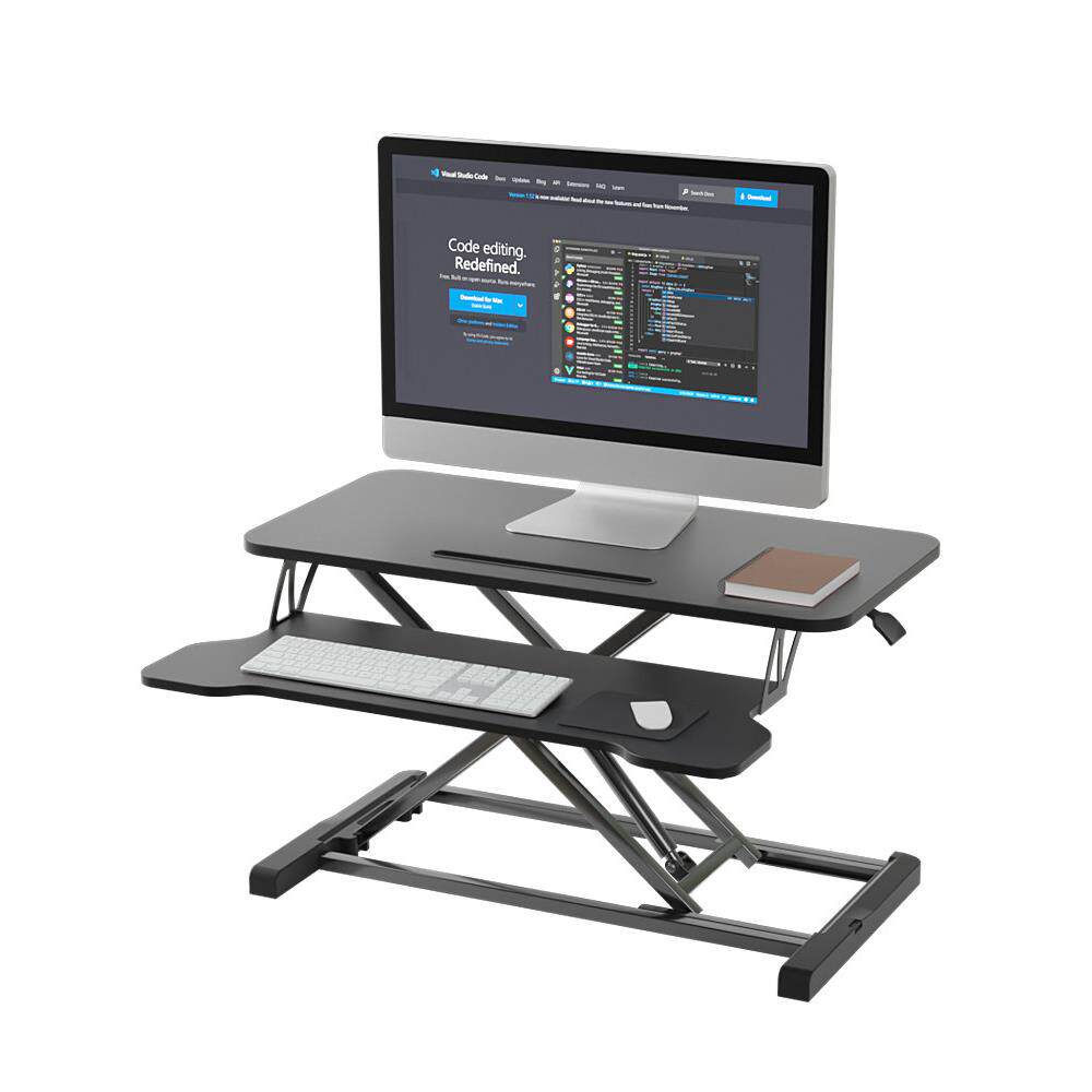 升降桌站立式办公桌可调节移动桌上桌面台式电脑增高架折叠工作台