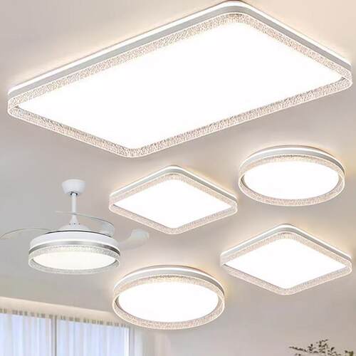 客厅主灯现代简约led智能吸顶灯广东中山餐厅卧室灯全屋套餐组合