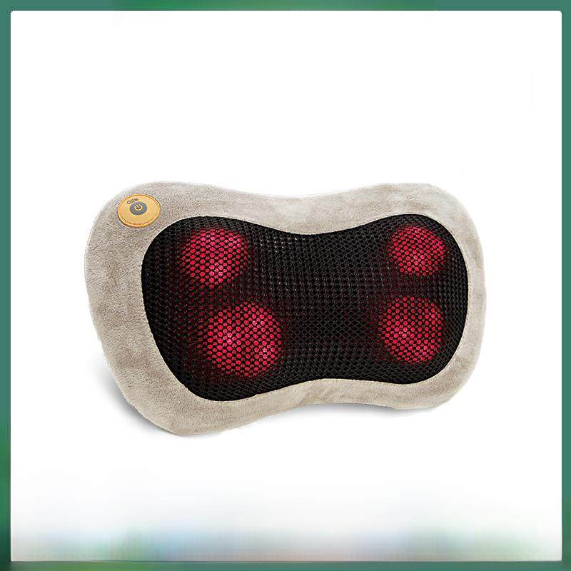 按摩枕颈椎腰肩电动按摩颈部颈部多功能车全身无线充电