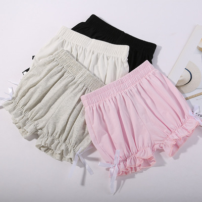 女童纯棉防走光安全裤夏季薄款