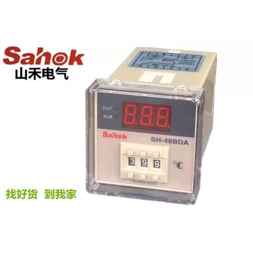SH-48BDA 山禾Sahok SH-48BD 数显温控表 拨码数显温控仪