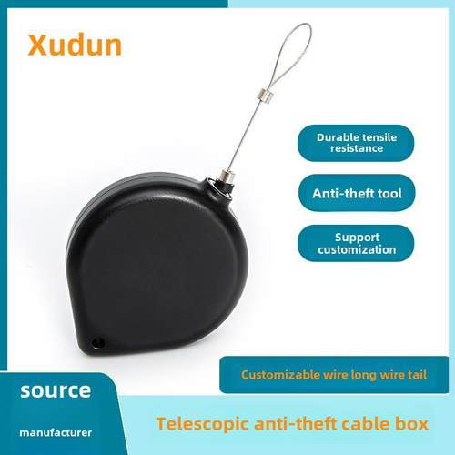 拉力盒电缆收集器，线长10m P029，可用于钓鱼绳和伸缩鸟类行走装