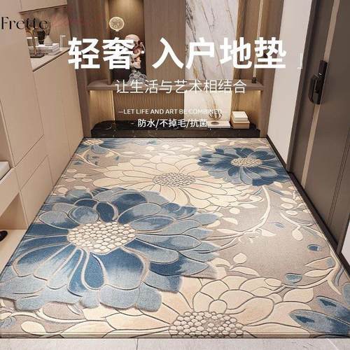意大利入户门地垫门垫防滑垫玄关地毯新款高级感家用高端脚垫轻奢