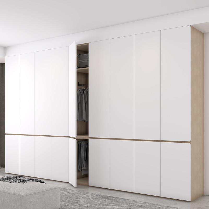 武汉全屋定制兔宝宝莫干山整体衣柜定制衣帽间橱柜餐边柜现代简约