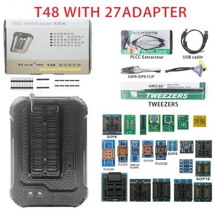 T48 TL866II USB编程器笔记本路由BGA液晶主板bios 汽车NAND烧