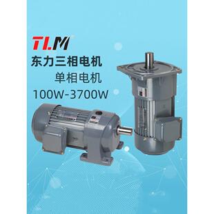 380V东力卧式立式电机100W200W400W750W1500W减速电机制动电机Tlm