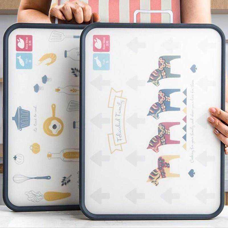 韩国菜板厨房加厚双面两用案板家用抗菌防霉切菜板塑料PE生熟砧板,厨房/烹饪用具,砧板/菜板,淘宝优惠券,粉丝福利购,淘宝优惠卷