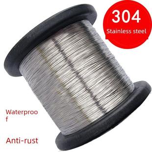 304不锈钢丝软不生锈的铁丝蜂巢框绑扎丝电梯放样钢丝吊牌铅封线