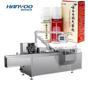 4折说明书自动折叠包装 江苏翰洋 盒机 机 全自动功能气雾剂装