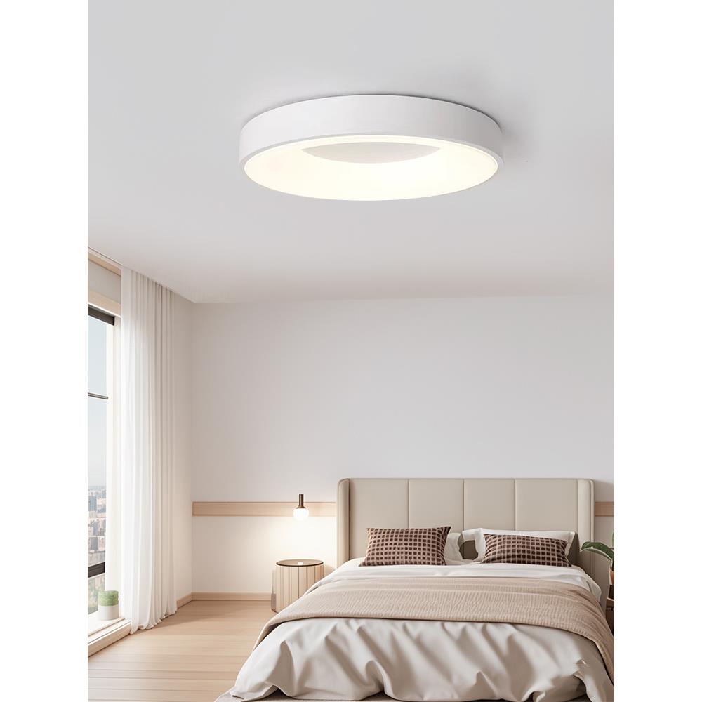 中山灯具极简主卧室灯现代简约书房阳台led吸顶灯2025年新款北欧