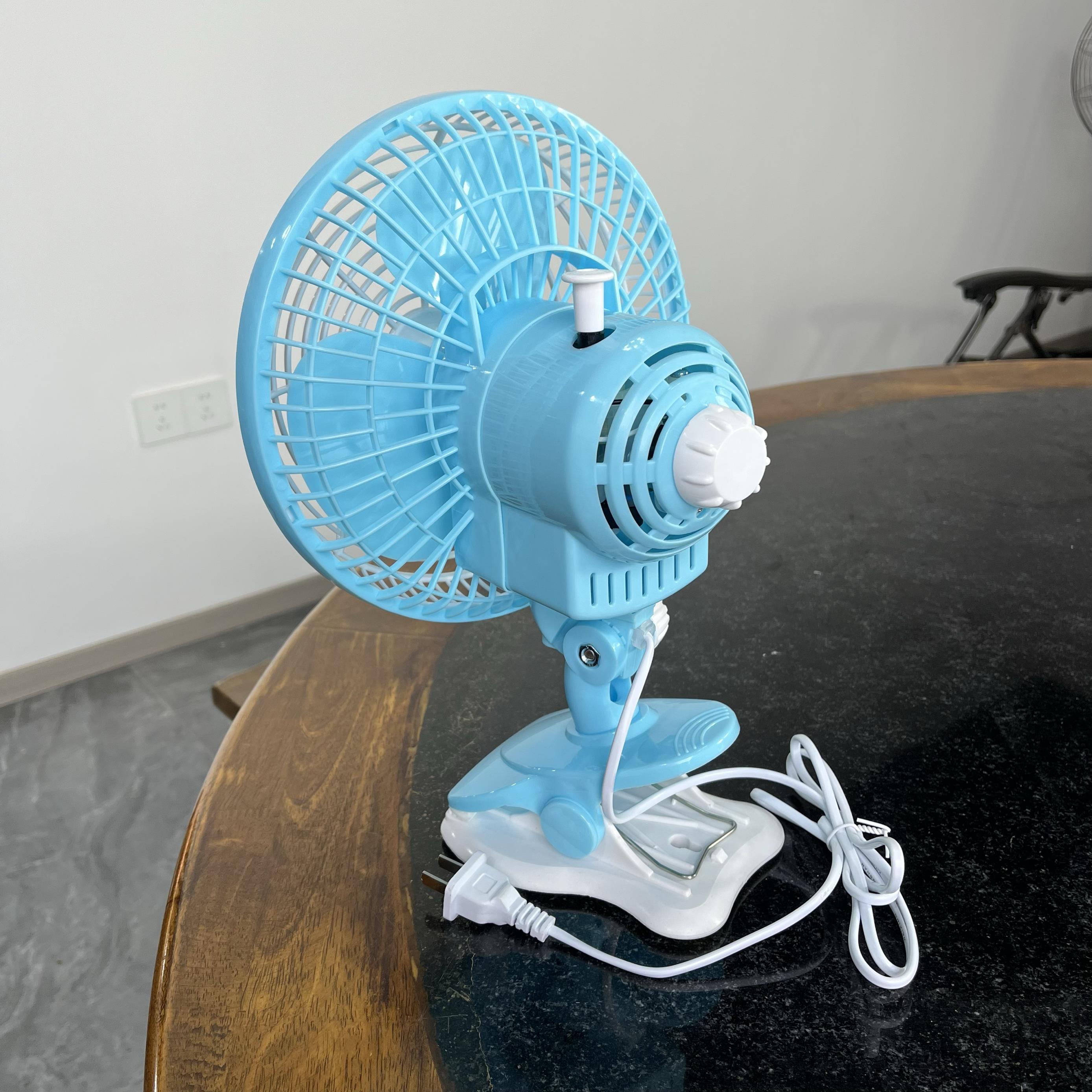 美诗儿电风扇迷你台式小风扇学生宿舍办公室小型夹扇摇头家用转页