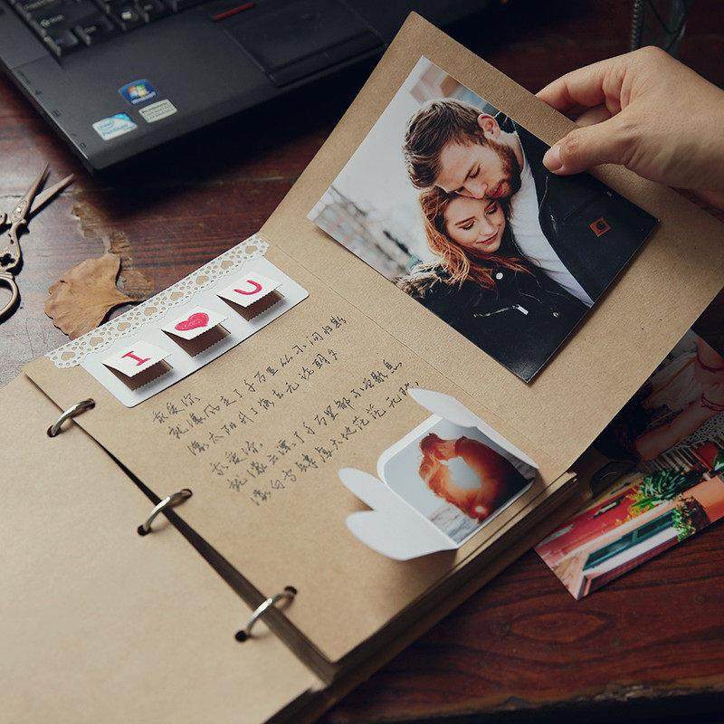 A5折页手帐本牛皮纸活页记事本子高颜值简约ins风文艺礼物日记本,文具电教/文化用品/商务用品,笔记本/记事本,淘宝优惠券,粉丝福利购,淘宝优惠卷