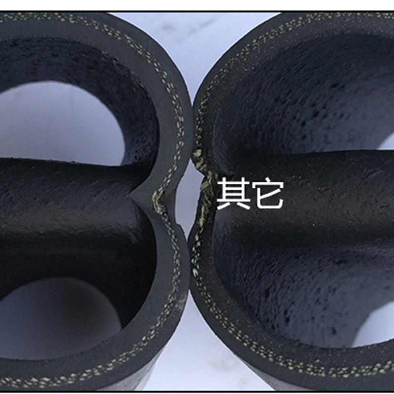 高压黑色夹布橡胶管高温皮管25mm软管耐热耐油喷砂管蒸汽水管1寸